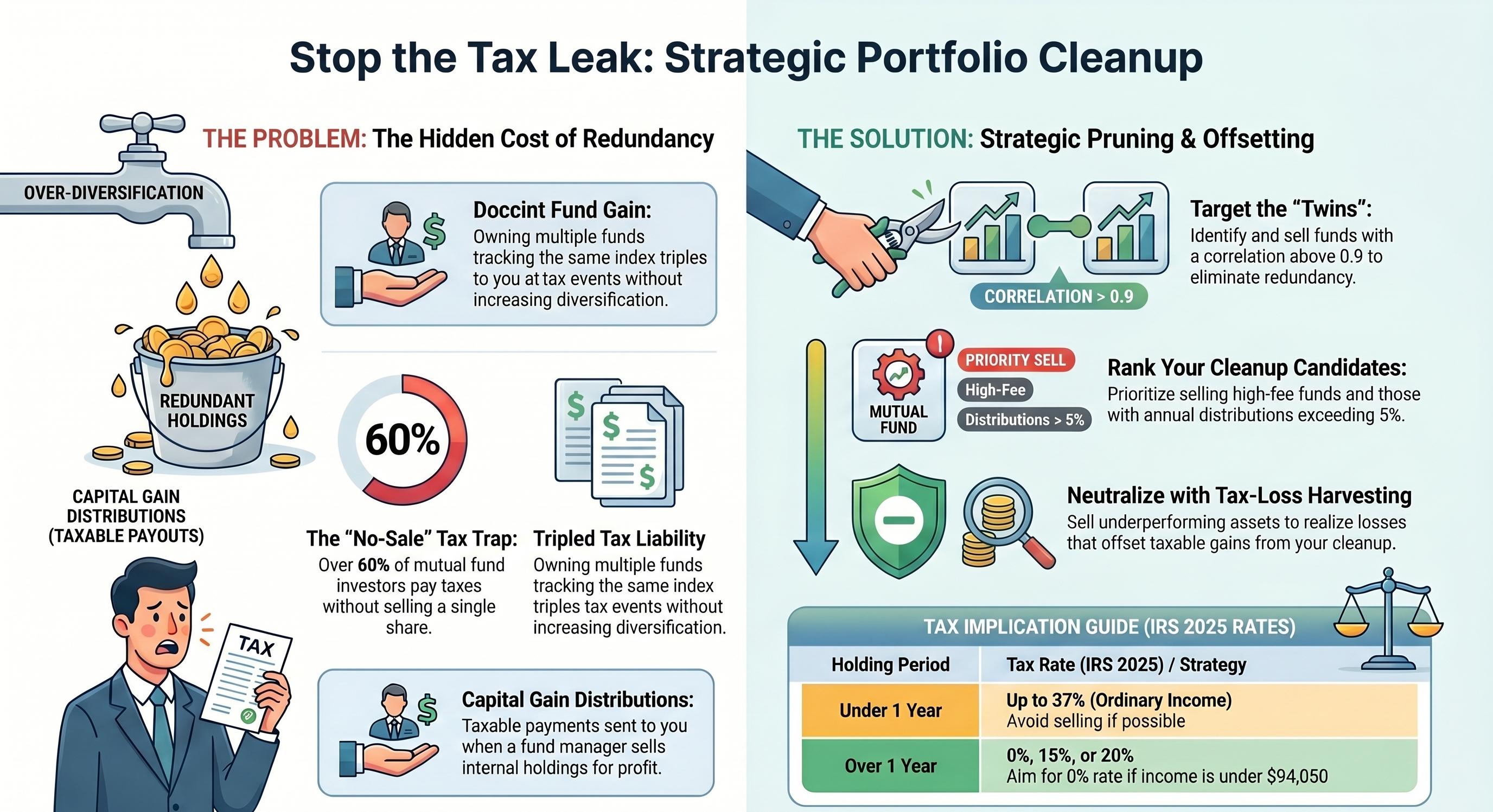 Stop the tax leak: Strategic Portfolio cleanup