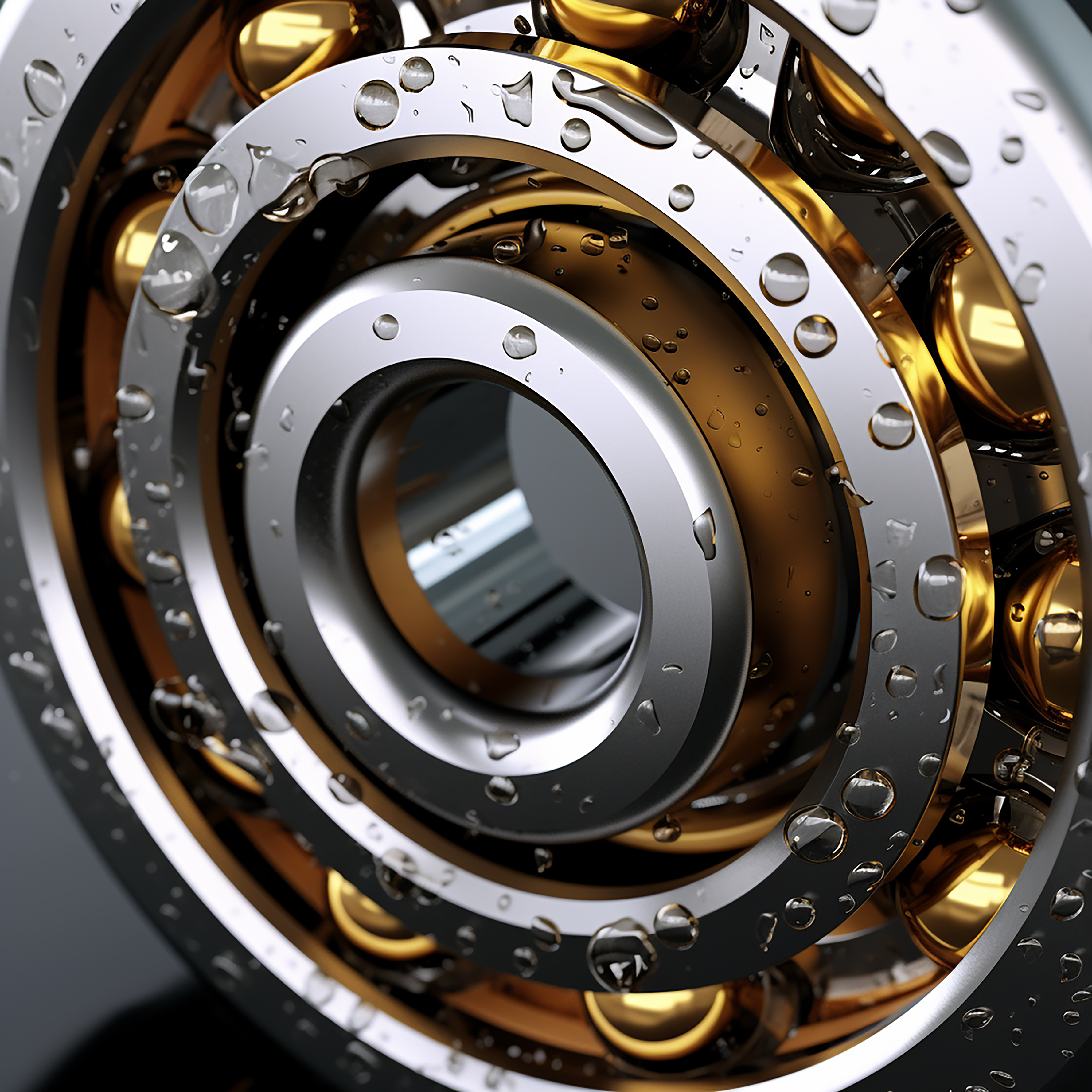 Frictionless simulation represented by a stainless ball bearing lithium grease machine