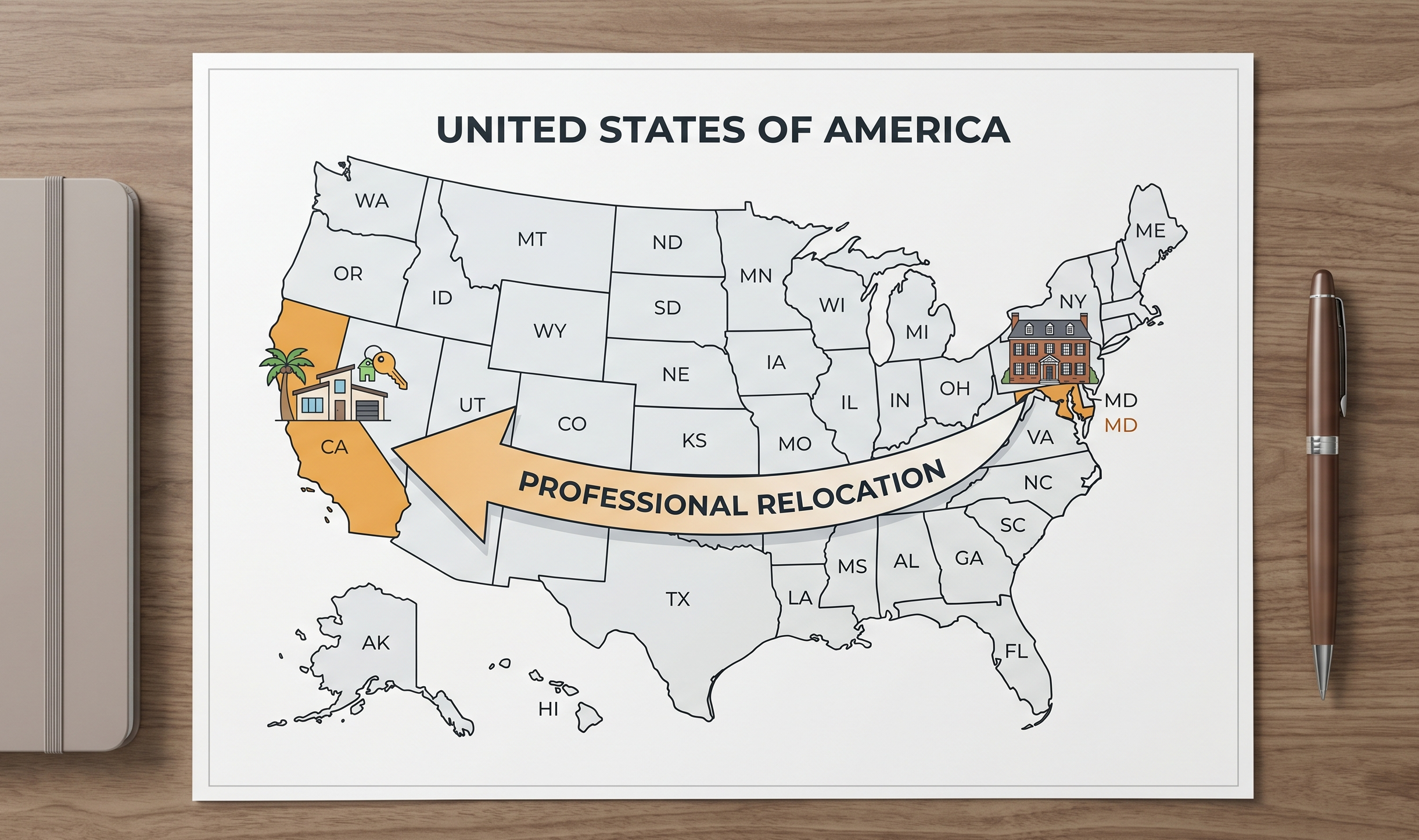 Relocating from MD to CA